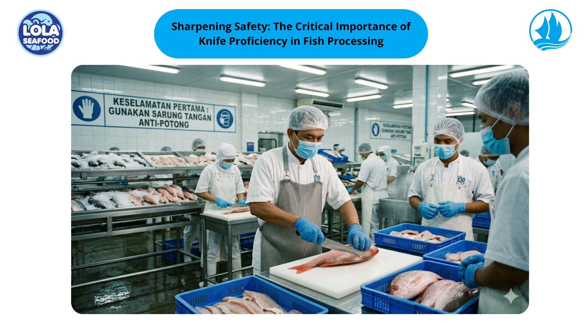 Sharpening Safety: The Critical Importance of Knife Proficiency in Fish Processing